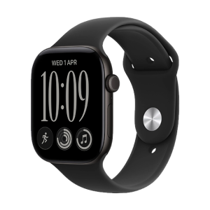Watch Apple Watch Series 12 (2026) GPS 46mm Black Aluminium Case with Black Sport Band M/L - Black