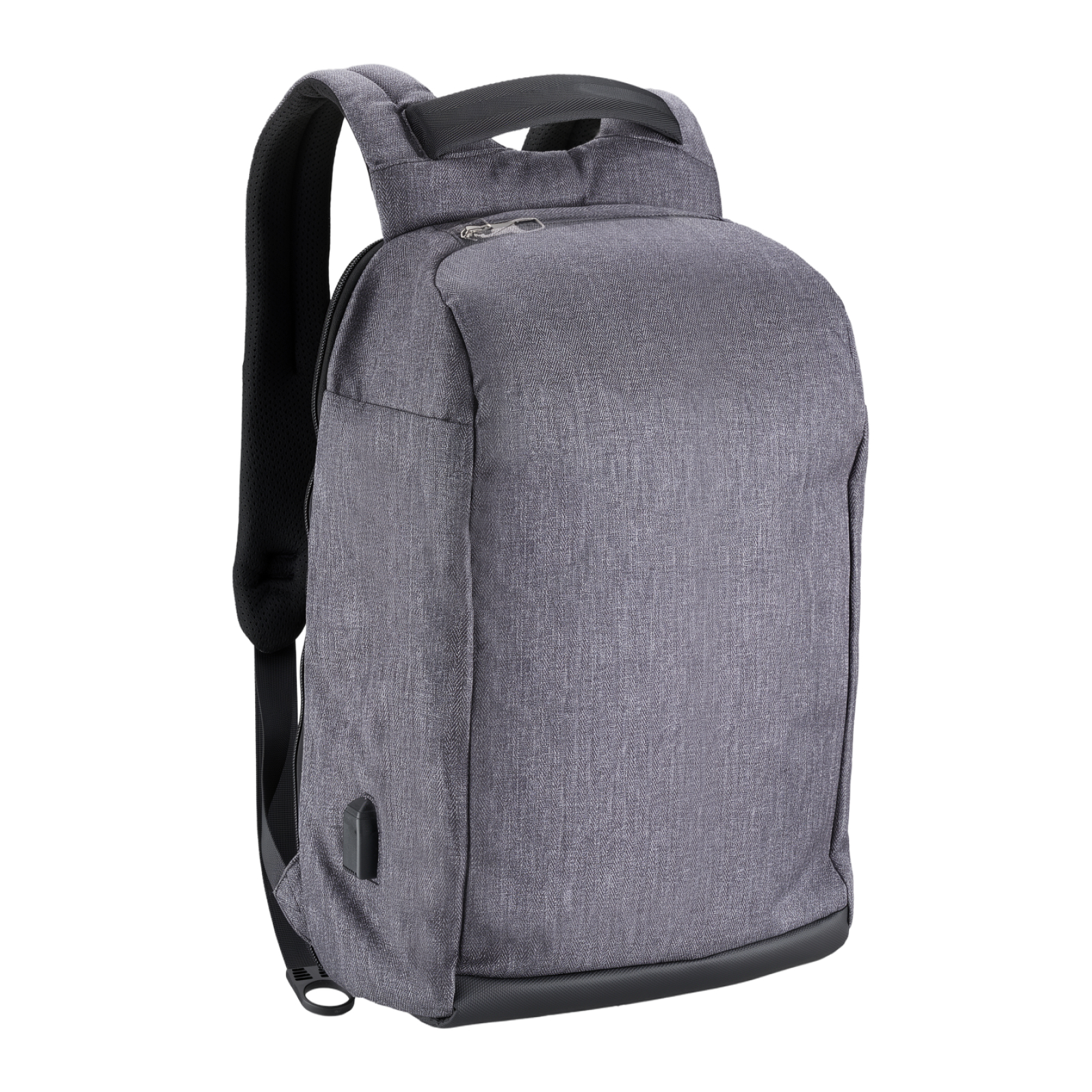 Lumivida Backpack Gray 15.6'' USB Port Anti-Theft Water-Resistant BKPK01-26