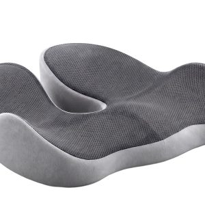 Lumivida Ergonomic Seat Cushion with Memory Foam, Hollow Area & Anti-Slip Bottom RLC06-19